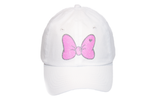 Glitter Hat with Heart (Bubble Gum Pink)