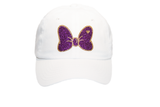 Glitter Hat with Heart (Grape)
