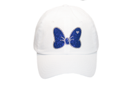 Glitter Hat with Heart (Royal Blue)