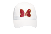 Glitter Hat with Heart (Ruby Red)